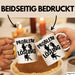 Gitarrist Tasse Geschenk für Gitarrenspieler Männer Geschenkidee Problem und Lösung Gitarre Weiß Trendation