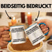 Konzertveranstalter Geschenk Tasse Lustige Geschenkidee Geburtstag für Konzertveranstalter Ich Bin Dieser Legendäre Konzertveranstalter Von Dem Alle Geredet Haben Kaffee-Becher Blau Trendation