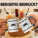 Motorradfahrer Biker Motorradfahren Tasse Geschenk Lustige Geschenkidee Spruch Der Arzt Sagt Es Ist Unheilbar Blau Trendation