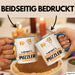 Puzzler Geschenk Tasse So Gut Kann Nur Ein Puzzler Aussehen Geschenkidee Kaffee-Becher Blau Trendation