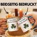 Büroarbeit Kollege Abschied Tasse Geschenk Lustige Geschenkidee Spruch Viel Glück Für Die Zukunft Blau Trendation