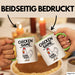 Sarkistisches Huhn Tasse Geschenk Lustige Geschenkidee Spruch Hühnerspiel Schau Nicht Auf Das Huhn Grün Trendation