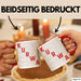 Kurwa Tasse Polen Polska Kaffee-Becher Rot Trendation