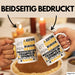 Trampolinspringer Geschenk Tasse Lustiger Spruch Erheben Sie Sich Der Trampolinspringer Betritt den Raum Weiß Trendation
