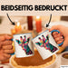 Giraffe Mit Sonnenbrille Tasse Geschenk Lustige Geschenkidee Spruch Blau Trendation