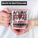 Anime Tasse Geschenk Anime-Liebhaber Geschenkidee Anime Weil Menschen Sch*** Sind Rot Trendation