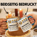 Abenteuerreisende Tasse Geschenk Lustig Abstand Halten Hochleistungs-Abenteuerreisende Mit Drang Zur Perfektion Bei Der Arbeit Blau Trendation