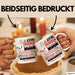 Hundegassi-Service Tasse Geschenk Lustiger Spruch Bitte Erheben Sie Sich Seine Majestät Die Hundegassi-Service Betritt Den Raum Weiß Trendation