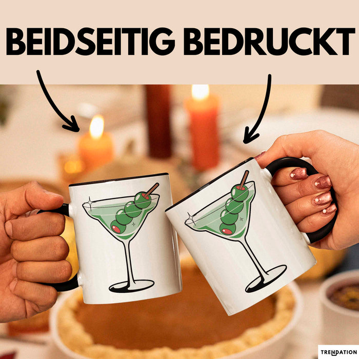 Cocktail Liebhaber Tasse Geschenkidee für Mixologie Fan Trendation