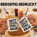 Anja Tasse Geschenk Gott Formte Die Perfekte Frau Anja Geschenkidee Rosa Trendation