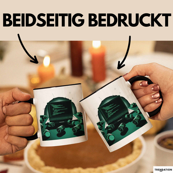 Software Entwickler Tasse Geschenk Lustige Geschenkidee Spruch Für Code Süchtige Trendation