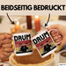 Drummer Schlagzeug-Spieler Geschenk Tasse Geschenkidee Kaffee-Becher Schlagzeuger Drum Rosa Trendation
