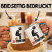 Humor Tasse Geschenk Figur 3DHaufen Witzige Geschenkidee Blau Trendation