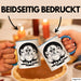 Huhn Tier Bauer Sonnenbrille Tasse Becher Geschenk Lustige Geschenkidee Spruch Blau Trendation