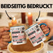 Musiksammlerin Geschenk Becher Tasse Gott Schuf Alle Menschen Gleich Nur Die Besten Durfeten Musiksammlerin Werden Geschenkidee Lustig Blau Trendation
