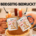 Big Sister Ältere Geschwister Schwestern Giraffe Tasse Becher Geschenk Lustige Geschenkidee Spruch Big Sister Blau Trendation