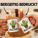 Kaktus Tasse Geschenk Kuscheln Sarkasmus Humor Geschenkidee Kaffee-Becher Kaktus-Liebhaber Rot Trendation
