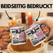 DJ Geschenk Tasse Geschenkidee für DJ Geburtstag Lustiger Spruch Ich Bin DJ Ich Kann Es Dir Erklären Aber Nicht Für Dich Verstehen Funny Blau Trendation