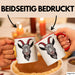 Ziegenliebhaber Tasse Geschenkidee Stalltier Enthusiast Geschenkidee Lustig Rot Trendation