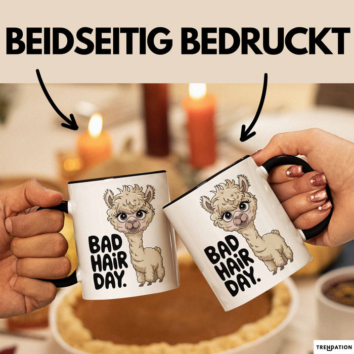 Alpaka Liebhaber Tasse Geschenkidee für Tierfreunde Trendation