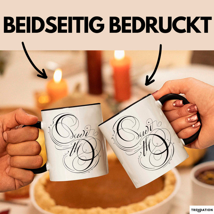 Kalligraf Tasse Geschenkidee für Handlettering Künstler Trendation