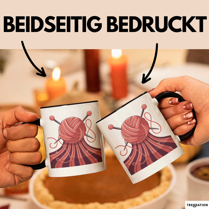Stricker Tasse Geschenk Lustige Geschenkidee Spruch Für Garn Liebhaber Trendation
