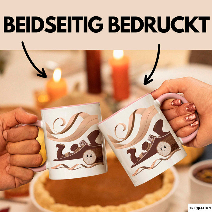 Holzarbeiter Tasse Geschenk Lustige Geschenkidee Spruch Für Holzhandwerk Fans Rosa Trendation