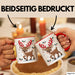 Weihnachten Tasse Geschenkidee für Feiertagsliebhaber Rot Trendation