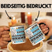 Geocacher Geschenk Tasse Lustiger Spruch Erheben Sie Sich Der Geocacher Betritt den Raum Schwarz Trendation