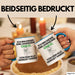 Onkel Geschenk Tasse Lustige Geschenkidee Geburtstag für Onkel Ich Bin Dieser Legendäre Onkel Von Dem Alle Geredet Haben Kaffee-Becher Blau Trendation