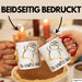 Mut Lustige Tasse Geschenk Süßer Pinguin Design Kaffeebecher Rot Trendation