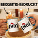 Chemielehrer Unterricht Tasse Geschenk Lustige Geschenkidee Spruch Ho Ho Ho Christmas Santa Blau Trendation