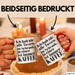 Kaffeeliebhaber Tasse Geschenk Lustige Geschenkidee Spruch Ich Hab Nie Alle Tassen Im Schrank, In Einer Ist Immer Kaffee Rot Trendation