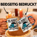 Lkw Fahrer Trucker Tasse Geschenk Lustige Geschenkidee Spruch Du Denkst Vielleicht Ich Höre Dir Zu Blau Trendation