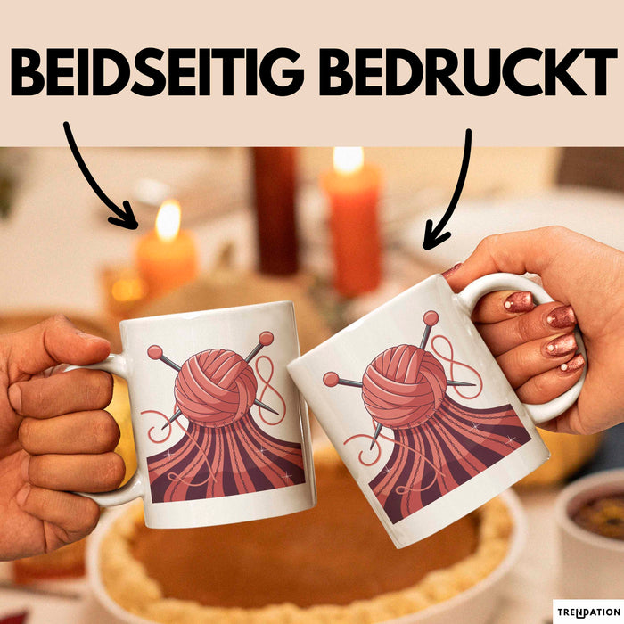 Stricker Tasse Geschenk Lustige Geschenkidee Spruch Für Garn Liebhaber Weiß Trendation