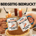 Skateboarder Geschenk Tasse Lustiger Spruch Ich Bin Skateboarder Warum Weil Ich Es Kann Geschenkidee Bester Skateboarder Geburtstag Kaffee-Becher Blau Trendation