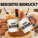 München Servus Tasse Geschenk Heimat Münchener Geschenkidee Kaffee-Becher Bayern Servus Blau Trendation