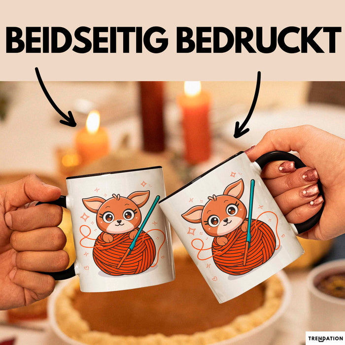 Häkel Fan Tasse Geschenk Lustige Geschenkidee Spruch Für Amigurumi Macher Trendation