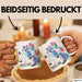 Tasse Geschenk Papacorn Lustiges Einhorn Design Becher Weiß Trendation