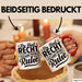 Ehemann Tasse Geschenk Ehefrau Geschenkidee Du Hast Recht Ich Hab Meine Ruhe Geschenkidee Arbeitskollege Kaffee-Becher Rot Trendation