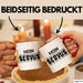 München Servus Tasse Geschenk Heimat Münchener Geschenkidee Kaffee-Becher Bayern Servus Rot Trendation