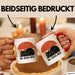 Katze Tasse Geschenk Na Sicha Ned Geschenkidee Katzenliebhaber Kaffee-Becher Rot Trendation