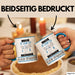 Klassik-Enthusiastin Tasse Geschenk Becher Stark Attraktiv Furchtlos Klassik-Enthusiastin Lustige Geschenkidee Blau Trendation