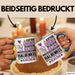 Halbenkel Geschenk Tasse Lustiger Spruch Erheben Sie Sich Der Halbenkel Betritt den Raum Blau Trendation