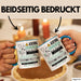Tierheimmitarbeiterin Tasse Geschenk Lustiger Spruch Bitte Erheben Sie Sich Seine Majestät Die Tierheimmitarbeiterin Betritt Den Raum Blau Trendation