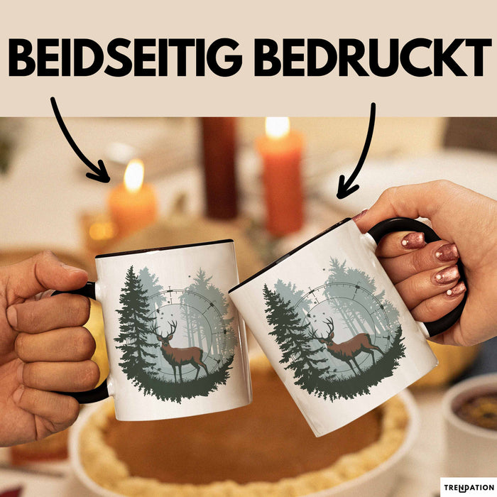 Jäger Tasse Geschenkidee für Jagdliebhaber Trendation