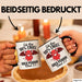 Engel Teufel Tasse Geschenk Lustige Geschenkidee Spruch Ich Bin 99% Engel Schwarz Trendation