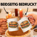 Sandwich Liebhaber Tasse Geschenkidee für Snack Stapel Fan Rosa Trendation