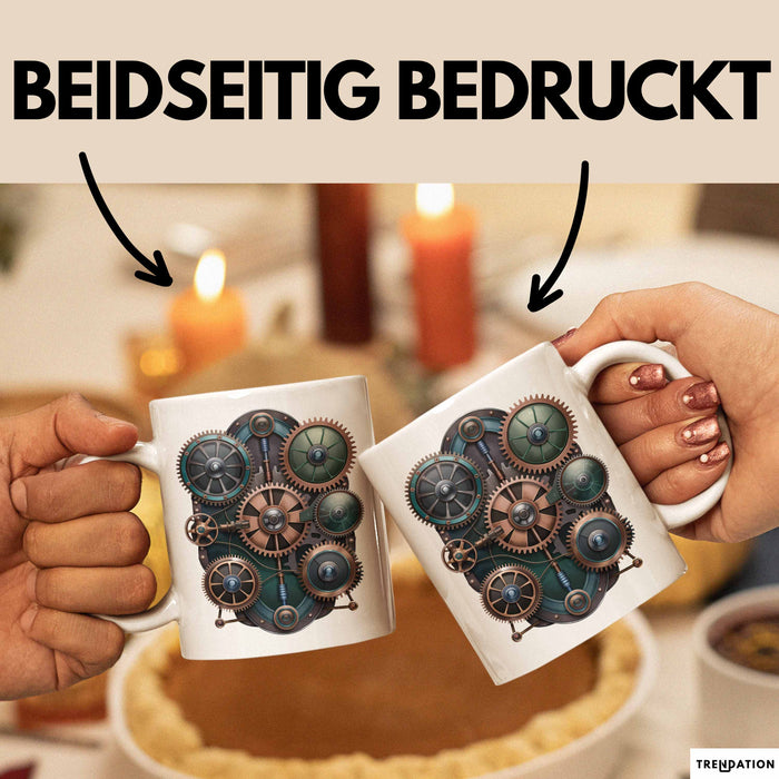 Mechaniker Tasse Geschenkidee für Kfz Techniker Weiß Trendation