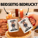 Bärtige Männer Tasse Geschenk Lustige Geschenkidee Spruch Halb Mann Halb Bärchen Rot Trendation